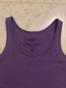 edc by Esprit Purple Tank Top