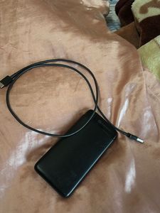 50% off new Black Power Bank with Cable