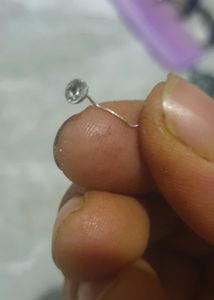 Unique Wavy Nose Ring 100% original silver