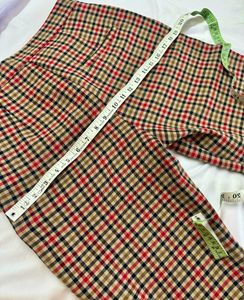 M&amp;S Plaid Winter Trouser