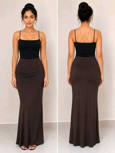 Maxi Skirt - Brown