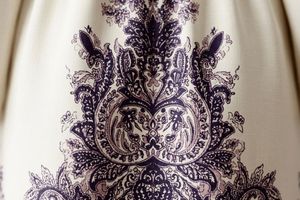 Boho Print V-Neck Kaftaan Dress