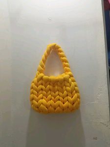 Chunky Knit Hand Bag