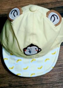 Cute Monkey Baby Cap