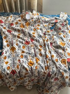 Bohemian Print Kurta Set