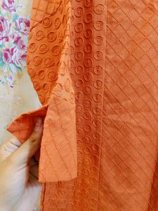 🇳🇿💫🎀Chic Coral chikankari Kurta