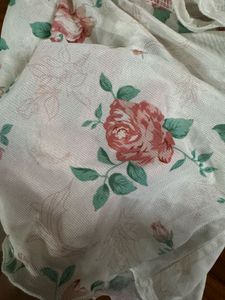 Floral Print Ruffle Tie-Front Top