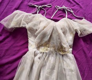 Sparkling Corset✨ Off-Shoulder Gown