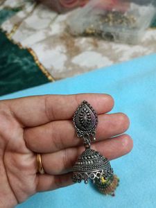 Assorted Ethnic Earrings &amp; Maangtika Set