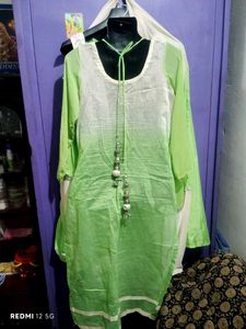 Very Attractive Kurta Inner With Lahenga