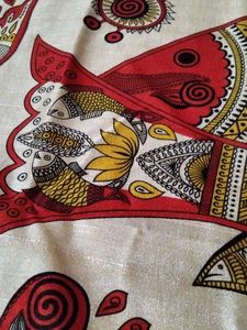 Elegant Yellow Saree with Red &amp; Black Border