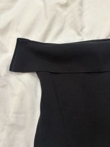Black Off-Shoulder Top