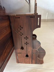 Decorative Wooden Pooja Shelf