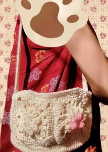 Handmade Crochet Crossbody Bag