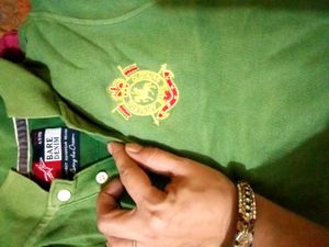 Green Bare Denim Shirt