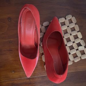Red High Heel Pumps