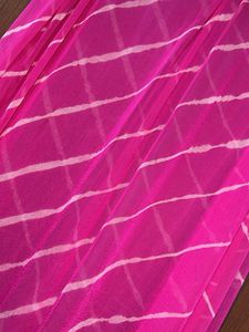 Pink Striped Kurta &amp; Dupatta