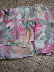 Beautiful Floral Print Maxi Dress