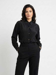 Classic Black Button-Up Shirt