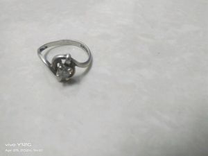 Dazzling Stars Silver Ring
