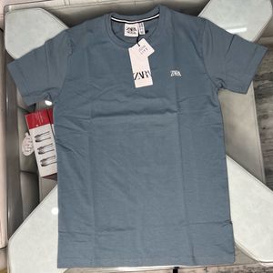 Zara Blue T-Shirt M &L SIZE