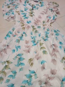 Chic Floral Print Dress