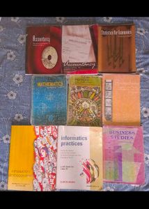 Used School  class 11 commerce Textbooks Bundle