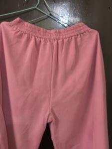 Elegant Pink Chikankari Kurta with palazzos