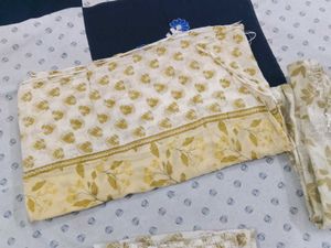 Elegant Kurta Set with Floral Print