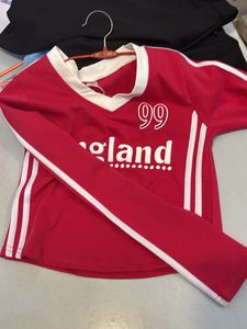 England Retro Football Jersey