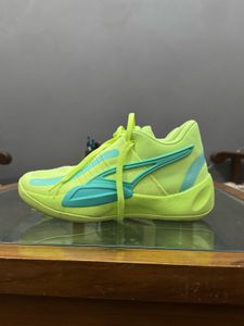Puma Lime Green Basketball Shoes