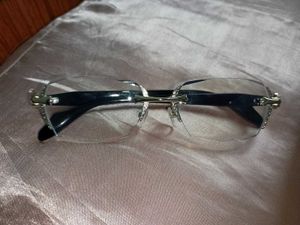 Stylish Rimless Rectangle Sunglasses