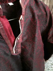 Maroon Ethnic Kurta