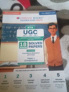 NTA UGC NET/JRF/SET Paper-1 Solved Papers