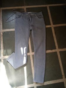 Stylish Grey Denim Jeans