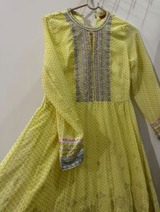 Beautiful Yellow Kurta
