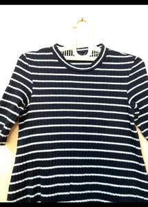 Striped Midi Dress
