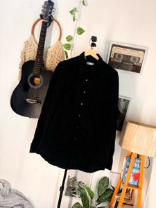 dolce and gabbanaClassic Black Button-Up Shirt