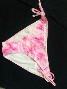 Pink Marble Bikini Set