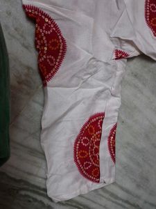 Traditional Bandhani Kurta Set