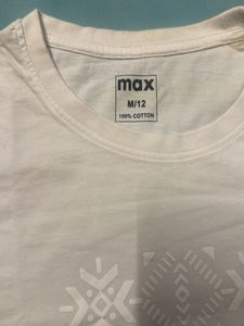 Max White Graphic T-Shirt