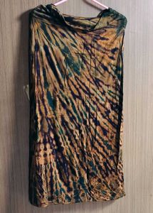 Boho Tie-Dye Maxi Skirt