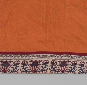 Boho Embroidered Orange Tunic