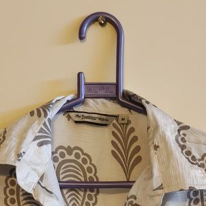 Stylish Printed Button-Up Shirt