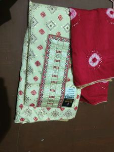 Unstitched Kurta Set