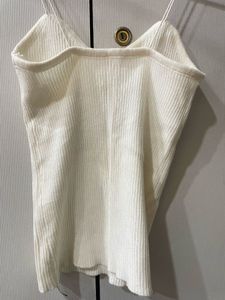 Ribbed Spaghetti Strap Tank Top