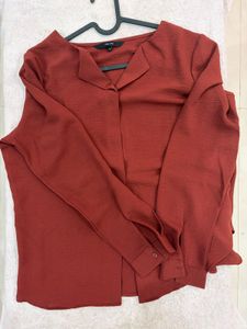 Vero Moda Rust Colored Top