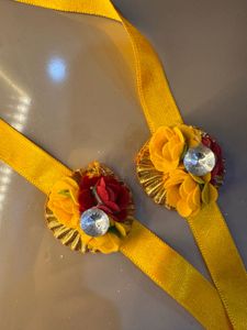 Yellow Floral Jewellery Set