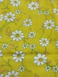 Mint Yellow Kurta with Designer Neck (Size 34)