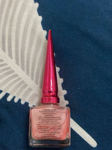 Nykaa Nail Enamel - Shimmery Peach